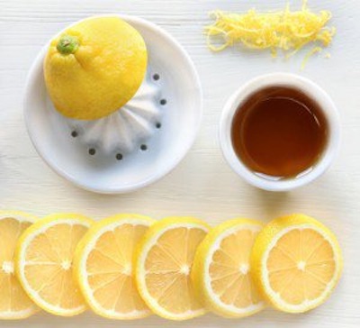 Lemon Almond Scrub