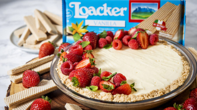 Loacker White Chocolate Mousse Pie